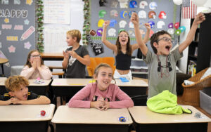 A first down – on every play: Ridgedale teacher energizes class with ‘NFeLementary’
